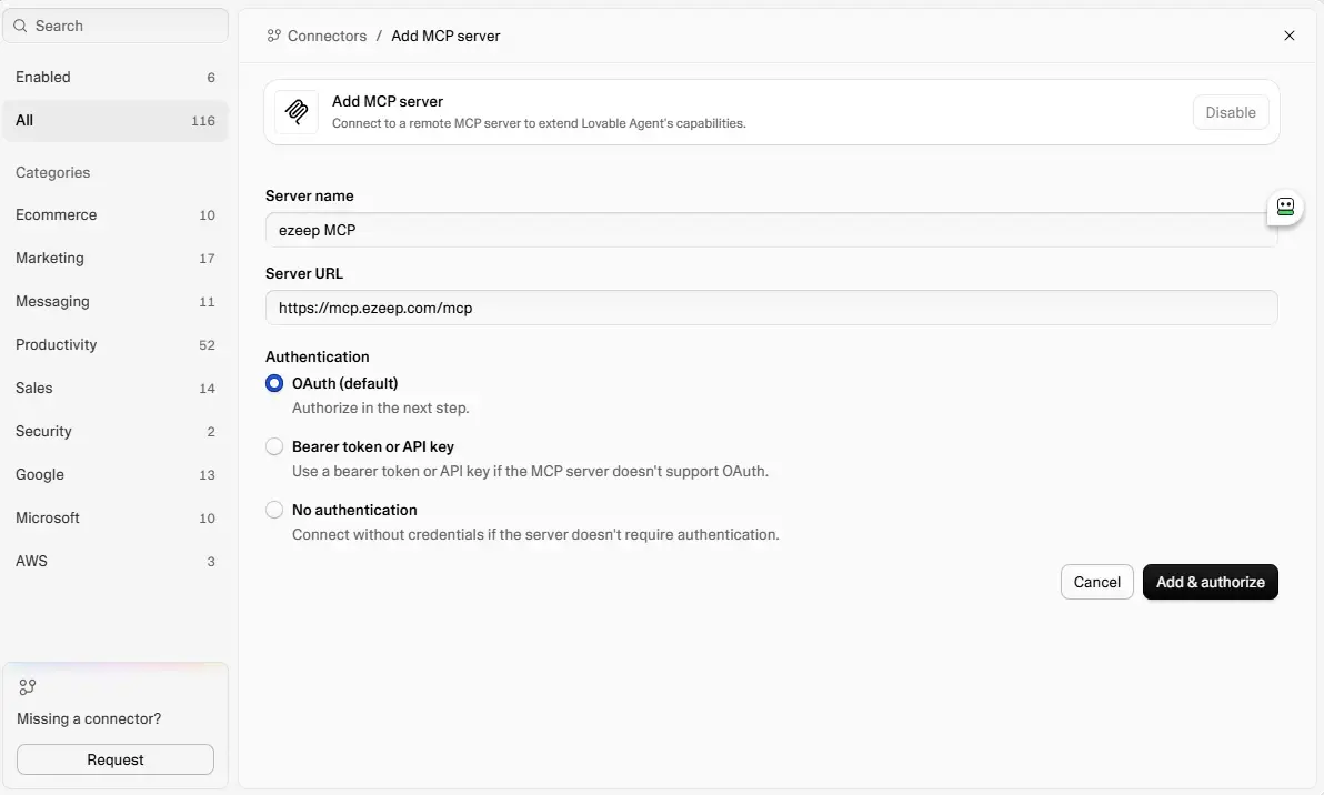 ezeep_mcp_step1