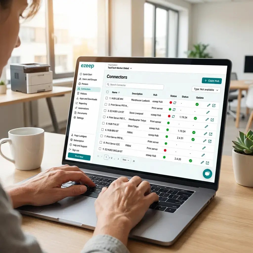 hub-connector-status-feature