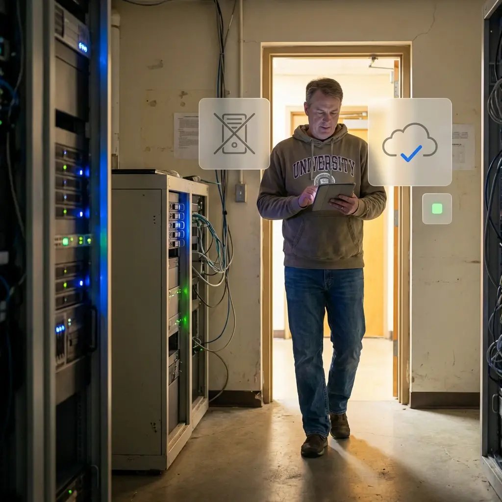 university-it-guy-no-servers