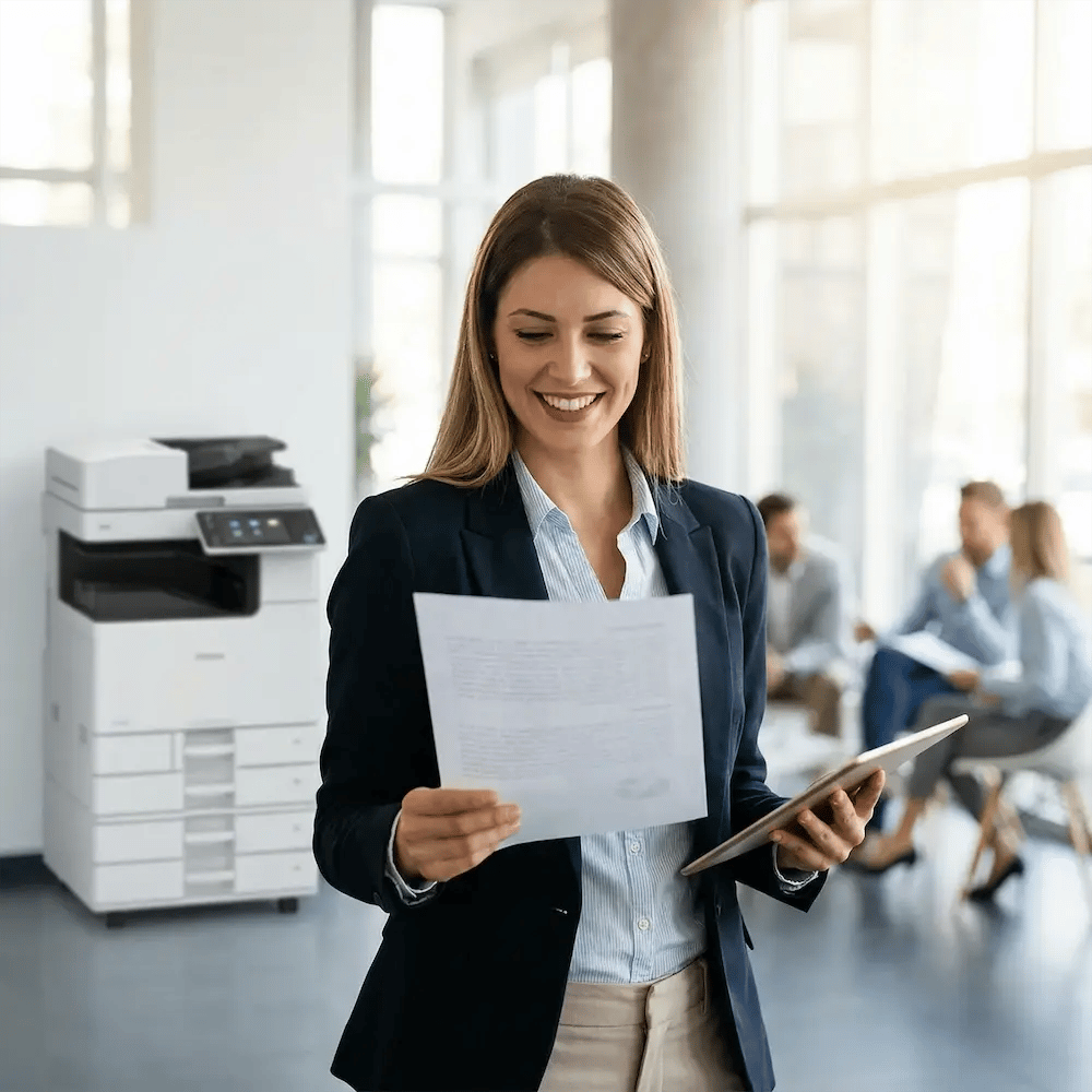 woman-at-printer