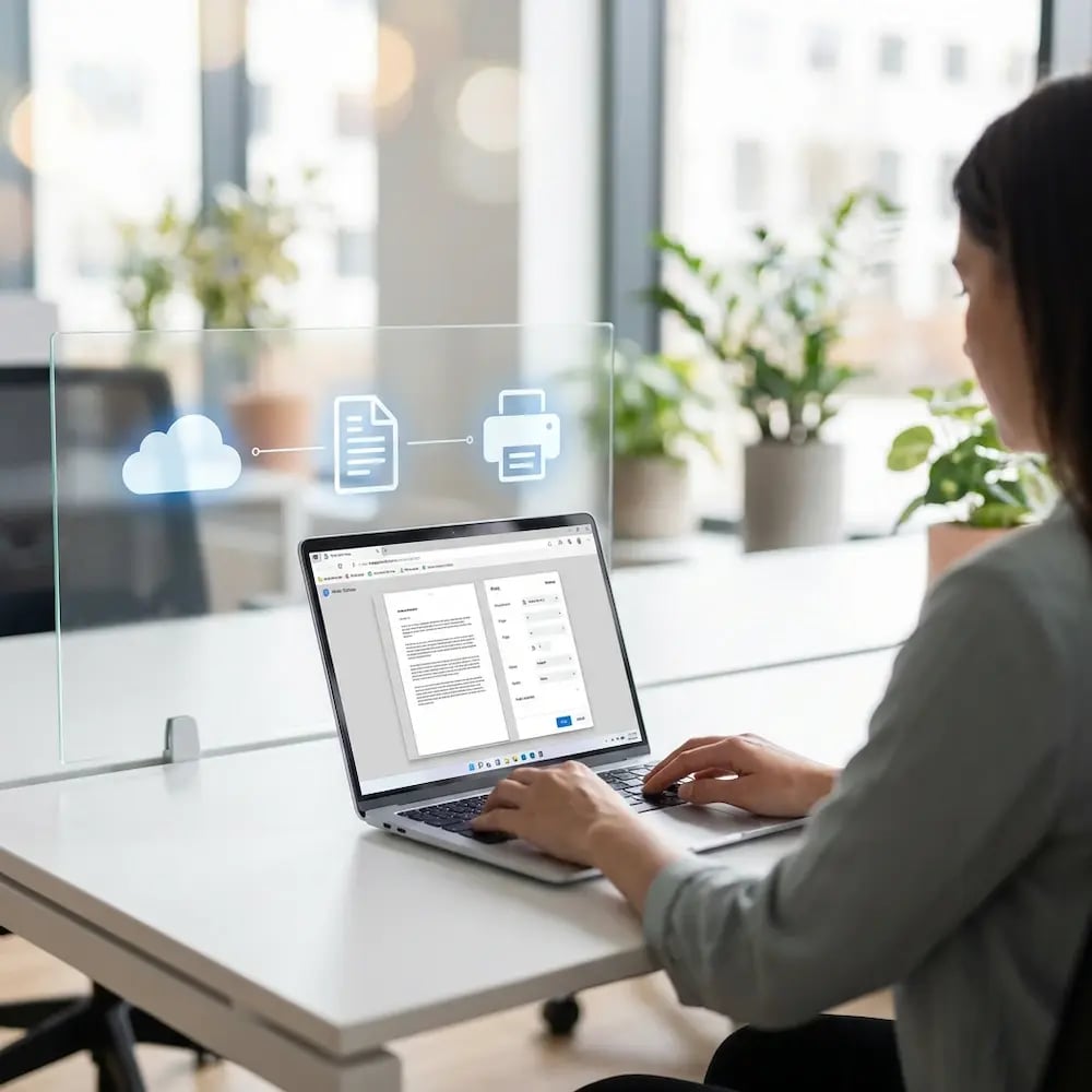 woman-printing-office365-word