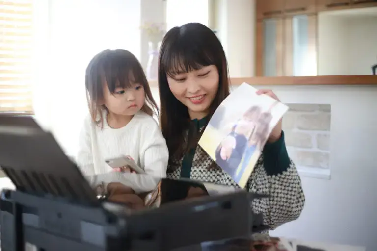Familie und Drucken daheim