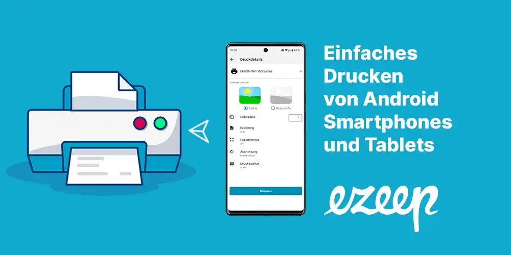 Einfach vom Android-Gerät drucken