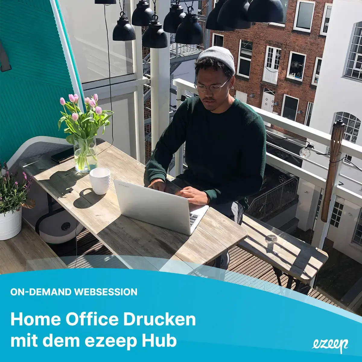 Dein Home-Office-Drucken mit ezeep Hub