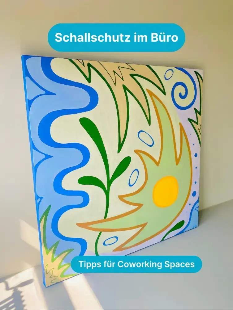 Effektiver Schallschutz im Büro im Coworking Space