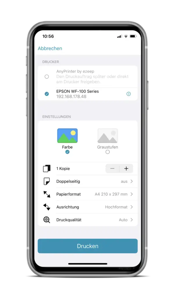 Dein Drucker ist bereit!