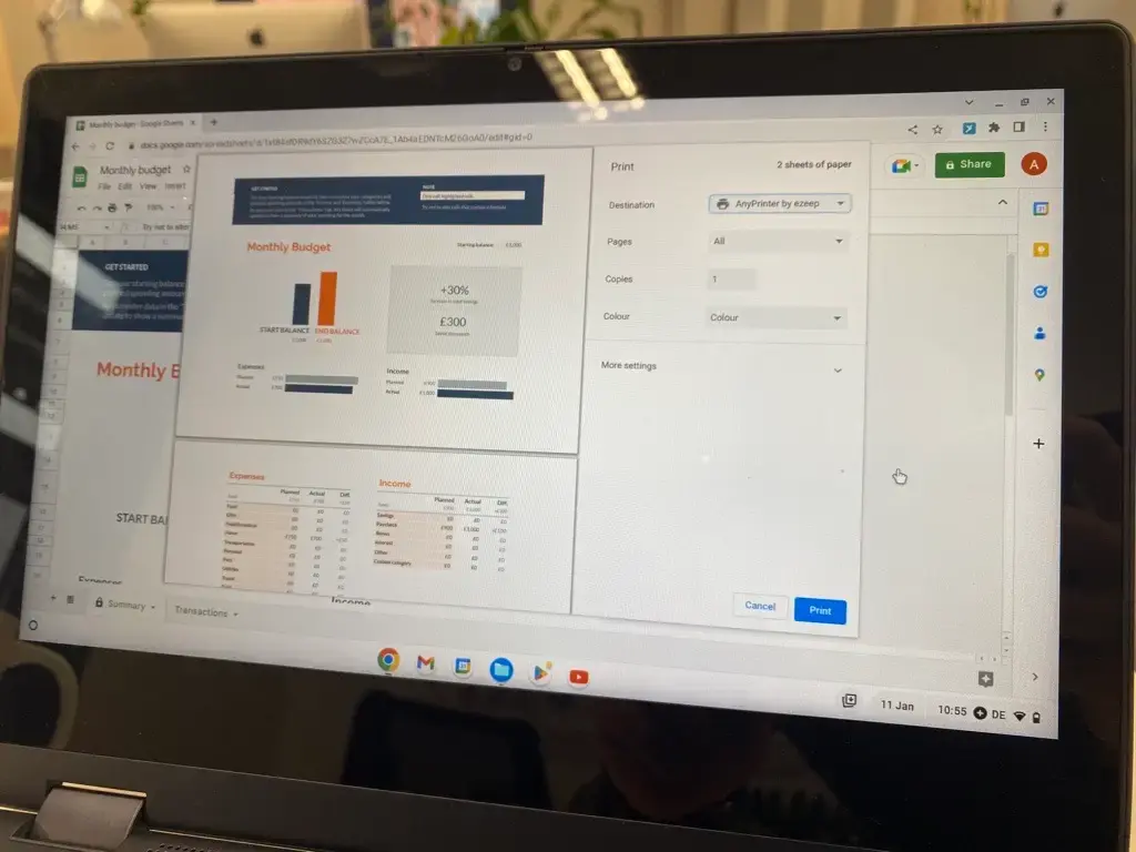How to connect a printer to chromebook, made easier with a chromebook cloud printing solution like ezeep