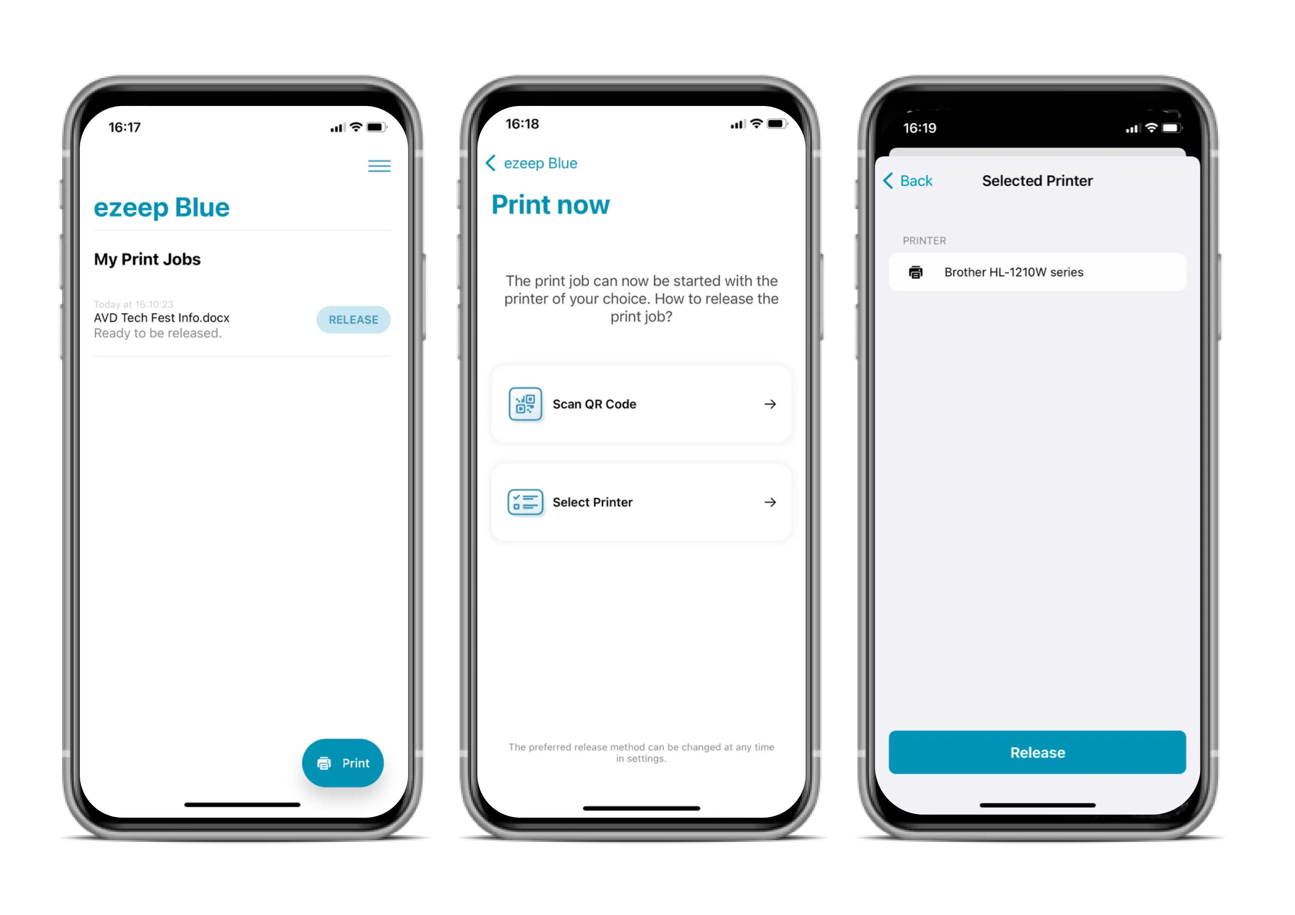 Print Later: Collect Print Jobs at Your Convenience