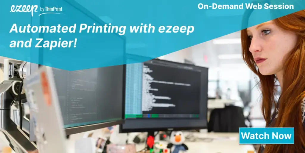 Automated Printing with ezeep and Zapier