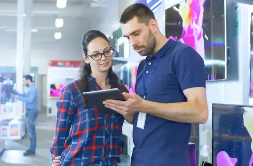 Mobile Android Printing in Branches of an Electronics Retail Chain