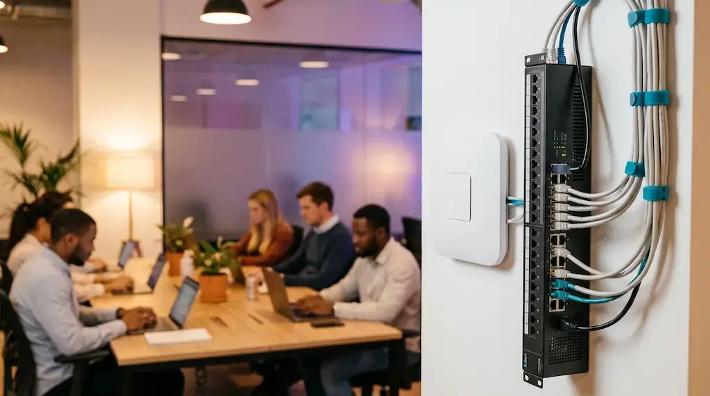 Coworking-Space-Network-Router