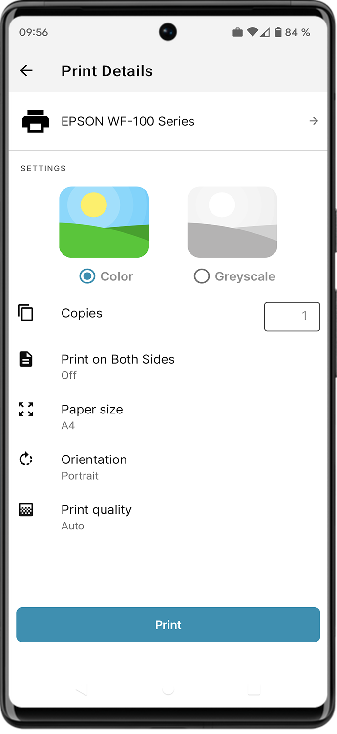 How to print from your Android smartphone or tablet