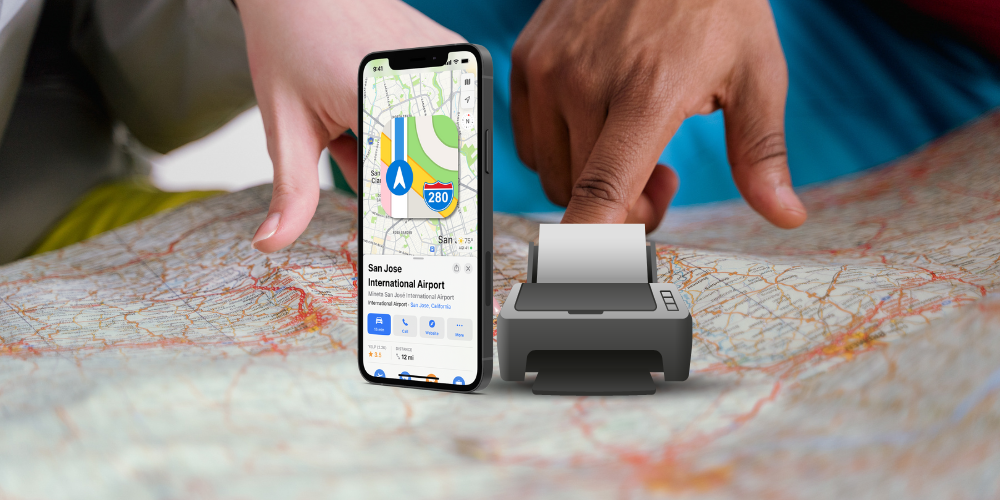Easy Offline Navigation with Apple Maps  - Print Apple Maps