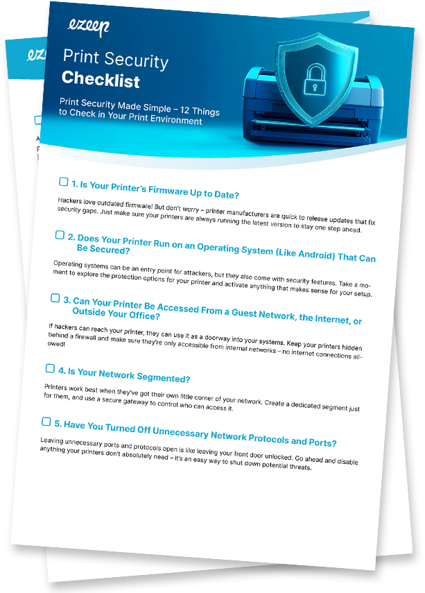 Checklist preview security