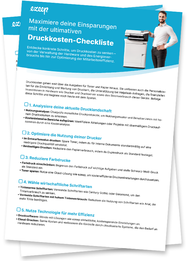 Preview Checkliste Druckkosten