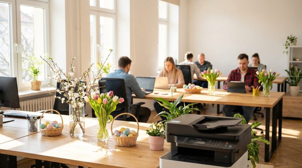 Ostern im Coworking Space