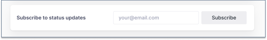 Email Newsletter ezeep Statusmeldungen