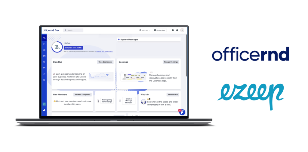 ezeep Blue OfficeRnD Integrations