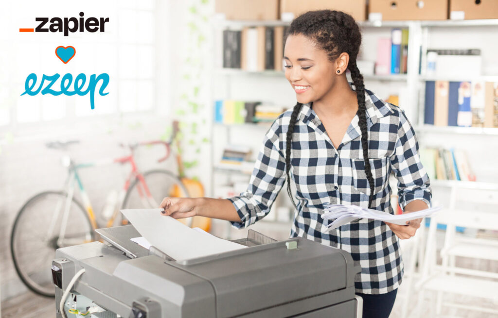 Need a Zapier printing option? ezeep now offers you thousands of scenarios for your printing workflow needs.
