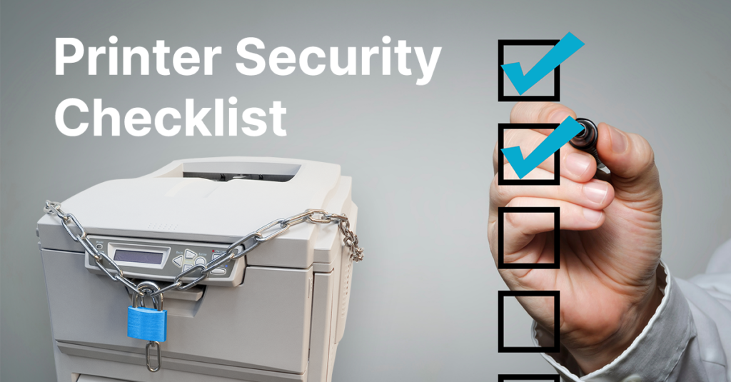 Close security gaps caused by printers
