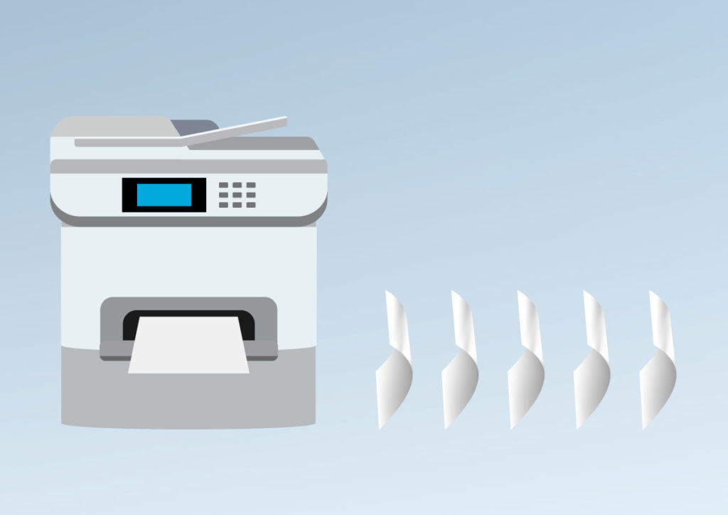 Druckerwarteschlangen-Management mitt ezeep verhindert Druckerausfallzeiten