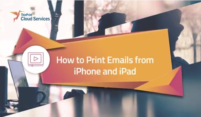 How to print emails from iphone and ipad video tutorial ezeep